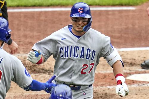 鈴木誠也２打席連続の勝ち越し８号ソロ＆９号２ラン 剛腕スキーンズからの１発「唯一の甘い球」
