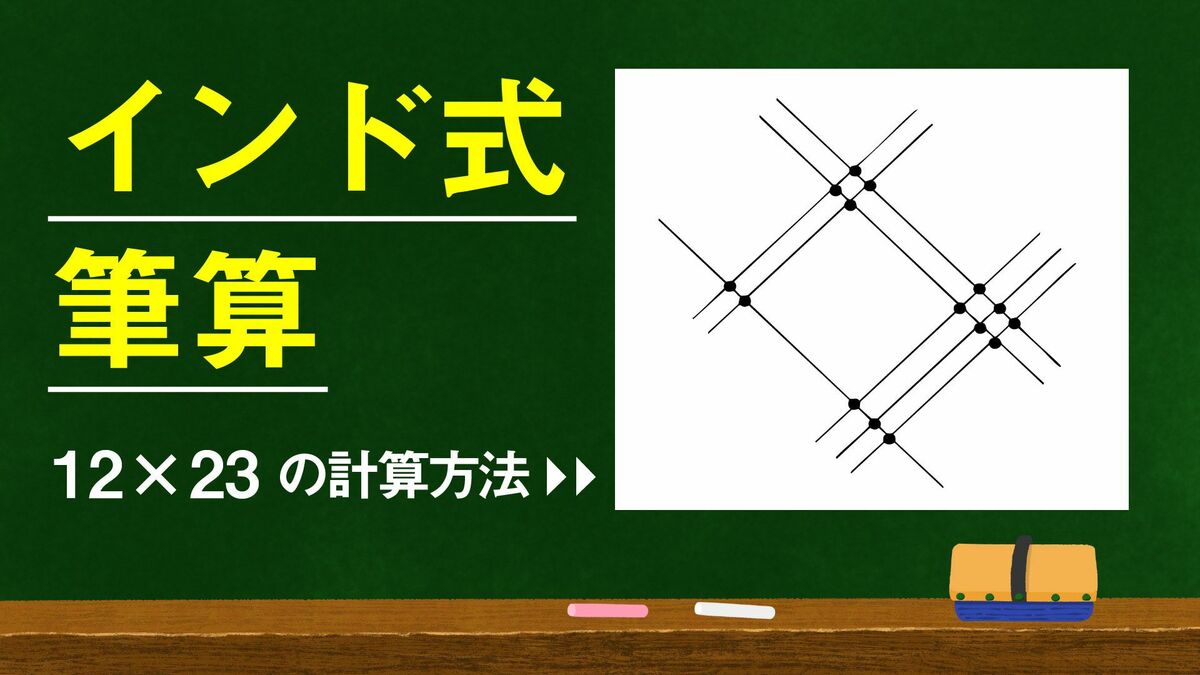 魔法の｢インド式筆算｣を今年こそマスターしよう