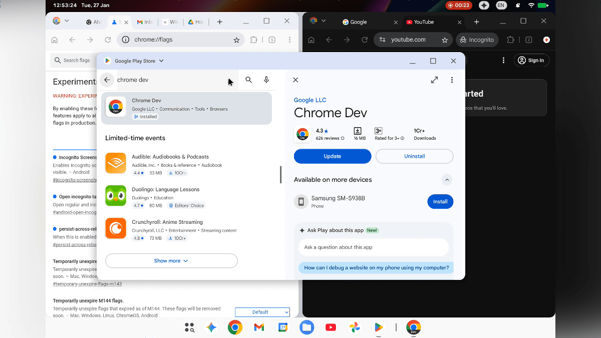 Googleが開発中のPC向けOS「Aluminium OS」の見た目をうっかり漏らしてしまう