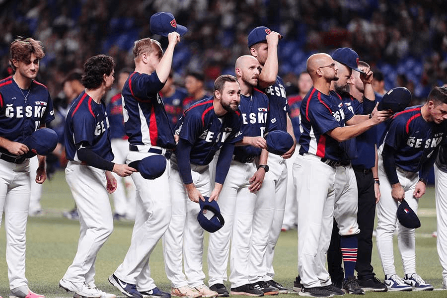 日本滞在中に「伝説の選手と会いました！」 侍Jの試合前、チェコ重鎮が名古屋で感激「とても親切で…」