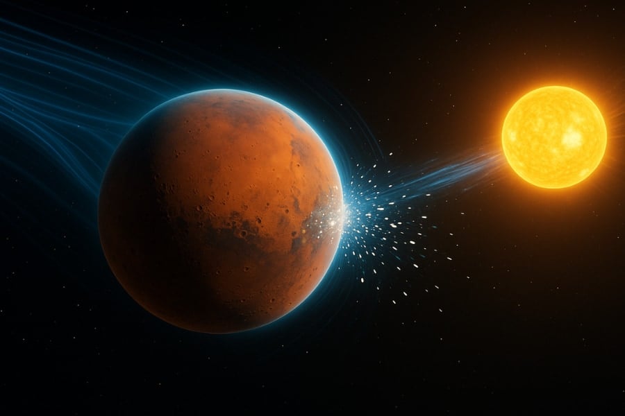 火星の大気が失われる「スパッタリング現象」の観測に初成功！ (2/2)