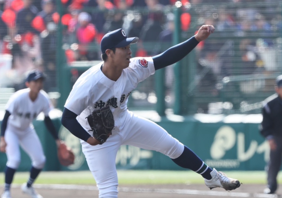 沖縄尚学の150キロ左腕・末吉が無双状態！準々決勝で14Ｋ完封、この夏2試合16イニング連続無失点で、毎回の25Ｋをマーク【25年夏高校野球】｜記事一覧｜高校野球ドットコム