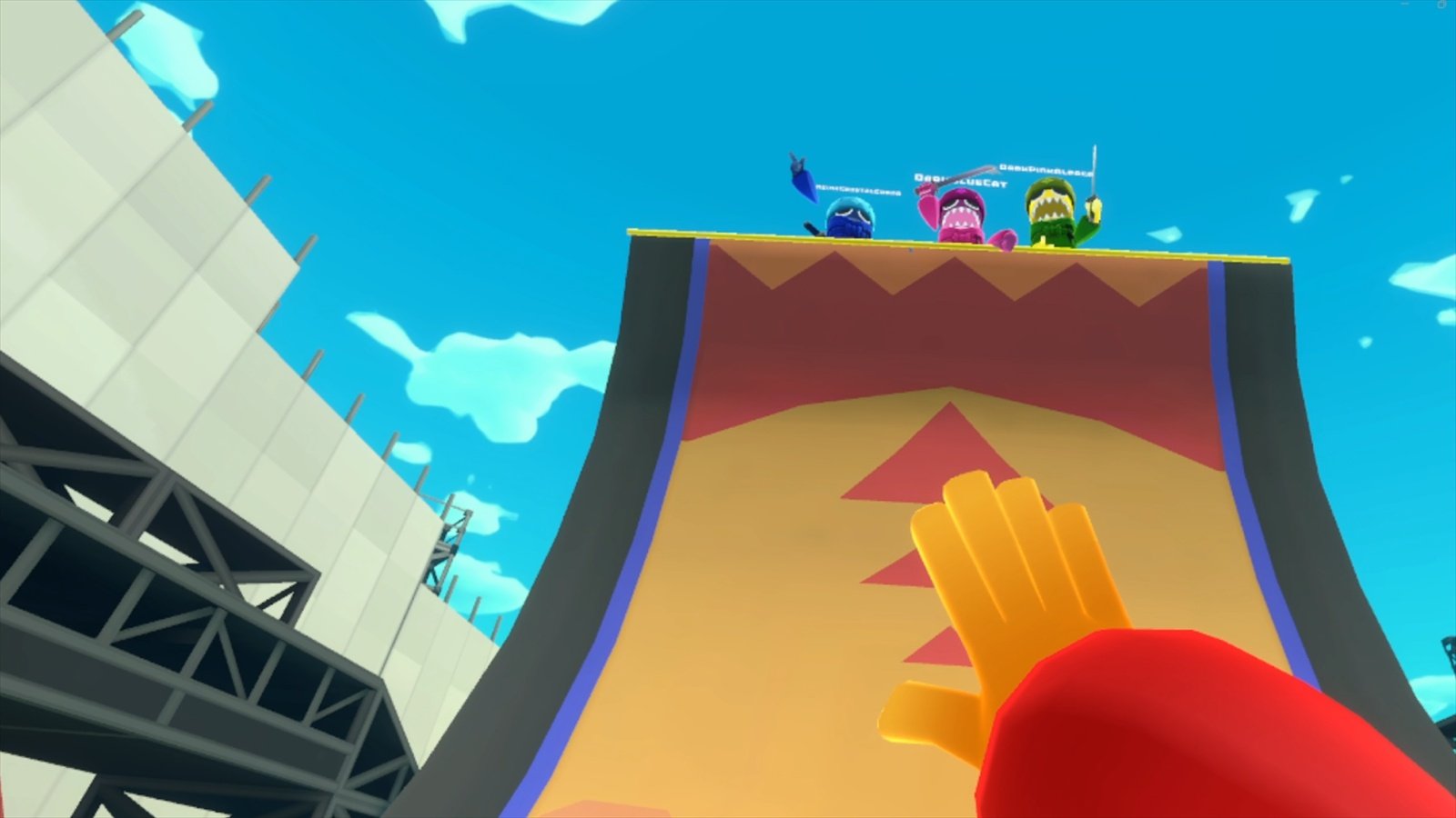 人気スポーツ番組ゲーム化VRアクション『SASUKE VR』発表。マルチプレイ対応、TBS完全監修の「そり立つ壁」含むステージを走る