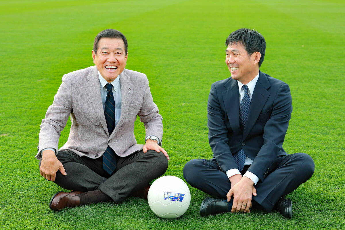 森保監督が原辰徳さんに語った日本代表の進化、世界一への思い、長友について…Ｗ杯まで１００日、特別対談【前編】