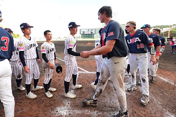 アメリカの高い総合力の前に完封負け 大会連覇はならず準優勝
