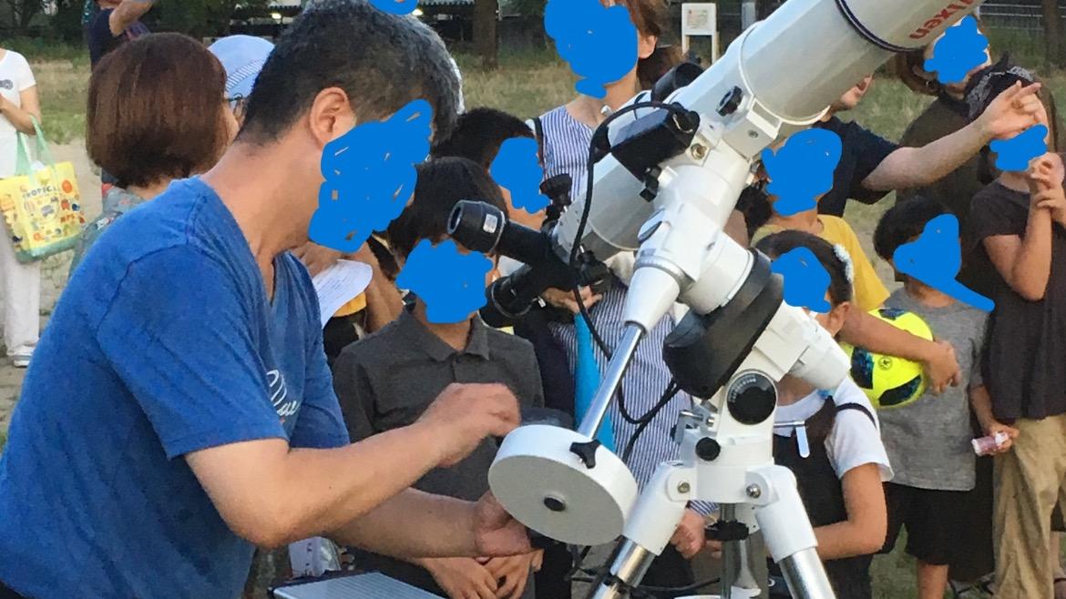 【大阪市住吉区】望遠鏡で広がる夜空の大冒険！ 苅田南小学校で「天体観察会 火星、月、春の星を見よう」