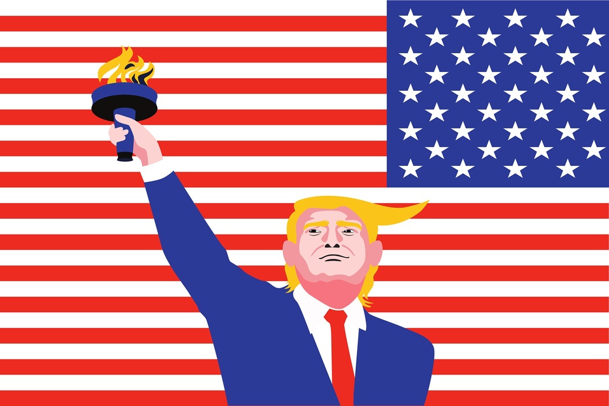 北朝鮮の銅像と似ている…ゴルフ場に出現した金色のトランプ像、ネット民が金日成と比較して揶揄（ニューズウィーク日本版）