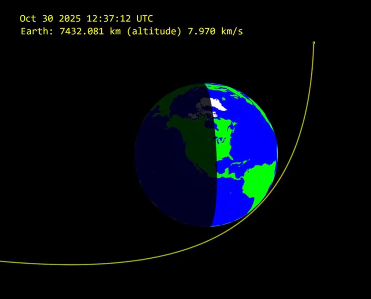 上空わずか230kmを通過 直径1m未満の小惑星「2025 UC11」を発見