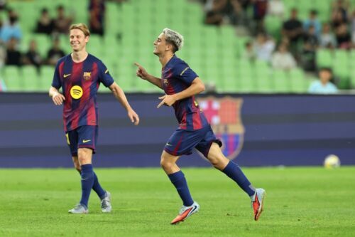バルサが韓国で大邱を5発粉砕、アジアツアーは全勝で幕！ ガビ2発に新加入ラッシュフォードも初ゴール