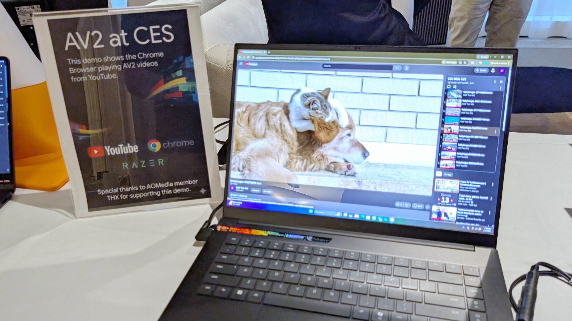 次世代コーデック「AV2」の開発は順調でノートPCでのデコード実演ができる段階まできている