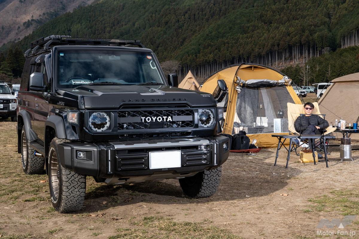 「黒もいいかも!! 2.8Lのディーゼルはよく走ります」1年待ちのランク70【GOOUT CAMP冬】