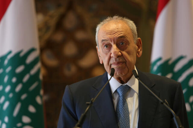 レバノン議会議長、イスラエルとの枠組み合意を非難 「実施されず」