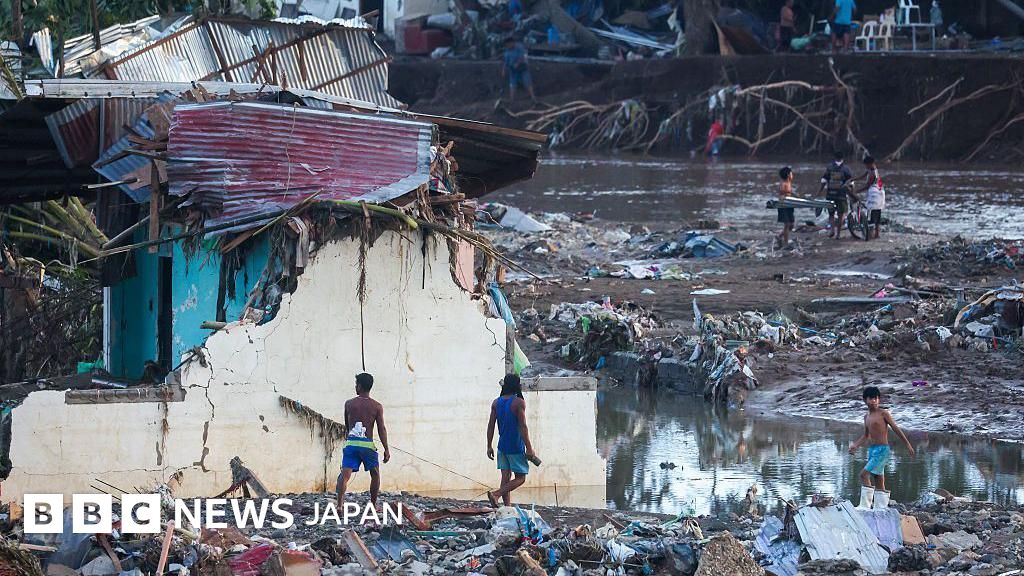 フィリピンで台風の大被害、死者少なくとも114人に 大統領が「国家災害」宣言