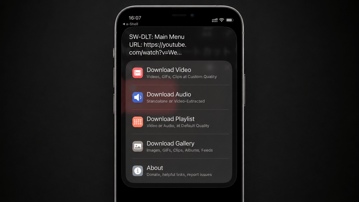 無料でiPhone・iPadから直接YouTubeの動画をダウンロードして保存できる「SW-DLT」、YouTubeアプリから数タップでダウンロード可能
