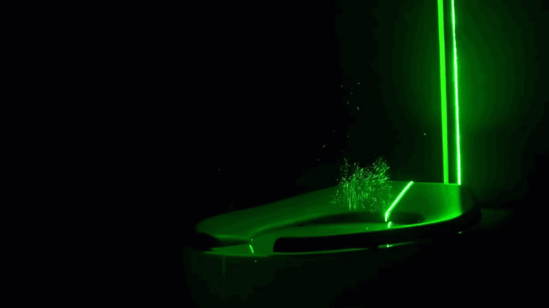 トイレを流すとき、フタしないとヤバい