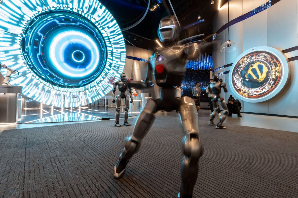 中国ロボット関連株に過熱警報、政府がバブル懸念－投資家に慎重論