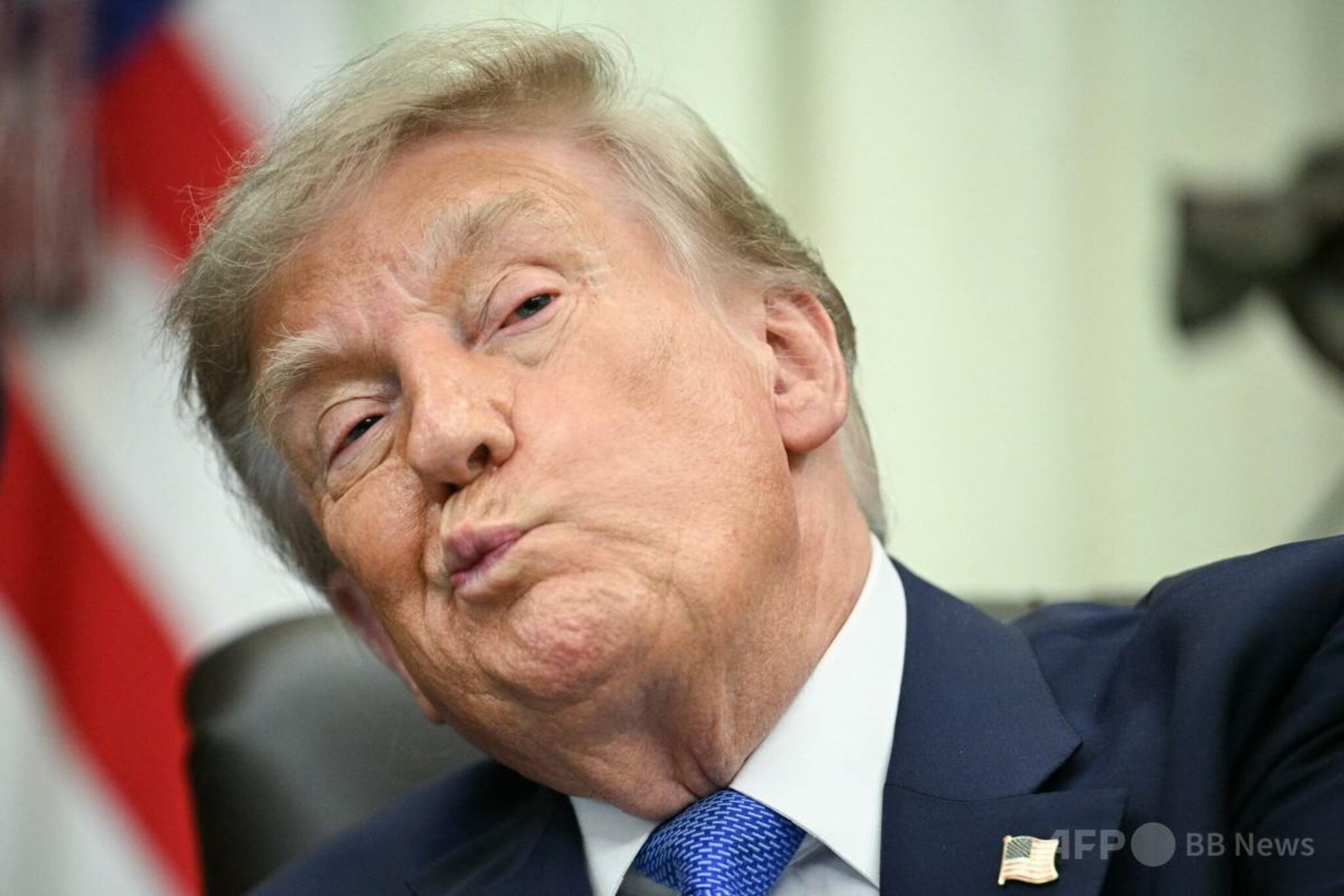 トランプ氏、「本質的に腐敗している」と批判の郵便投票を再び利用（ＡＦＰ＝時事）