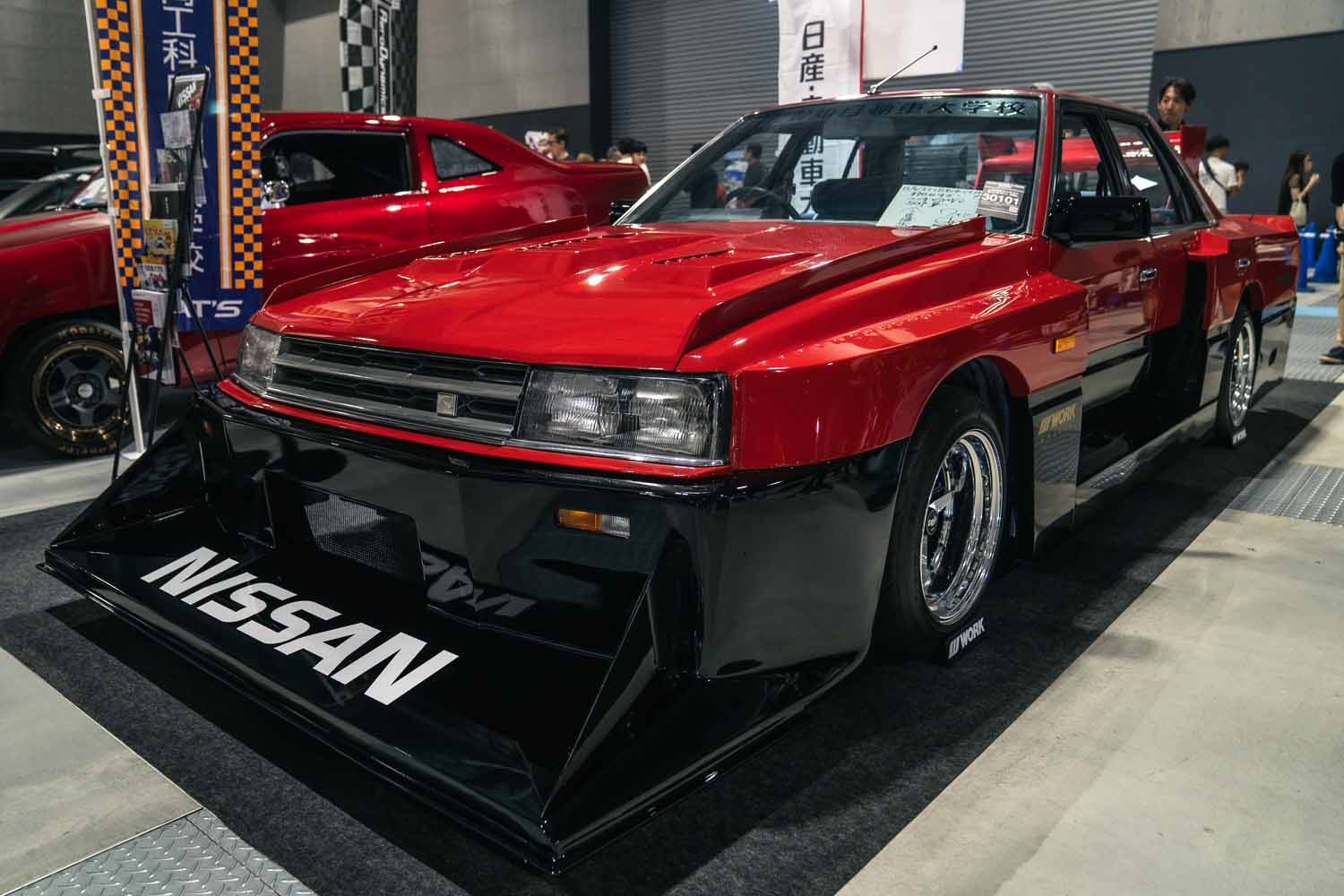 廃車寸前のR30スカイラインを伝説の「スーパーシルエット」に変身させた日産自動車大学校の学生に自動車産業の未来を見た！