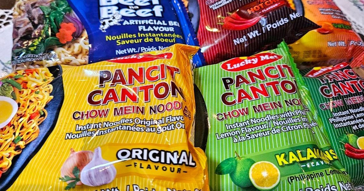 ドンキで激推しされていた『パンシットカントン』なる即席麺を買ってみた → 謎の「カラマンシー味」が衝撃的な味わい