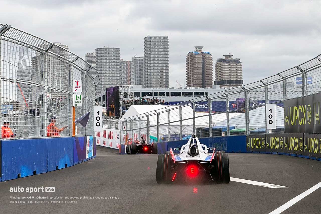 【タイム結果】フォーミュラE第8・9戦東京大会、日曜フリー走行3回目。ポルシェのヴェアラインがトップでニッサン勢に明暗