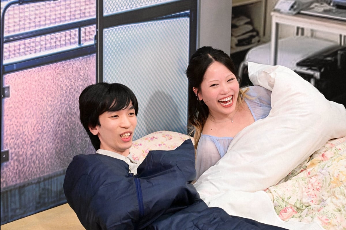 『新婚さん』22歳夫＆24歳妻、物件探しでトラブル→担当者の自宅で同居へ 男女に線引も「もう耐えられないんだけど」