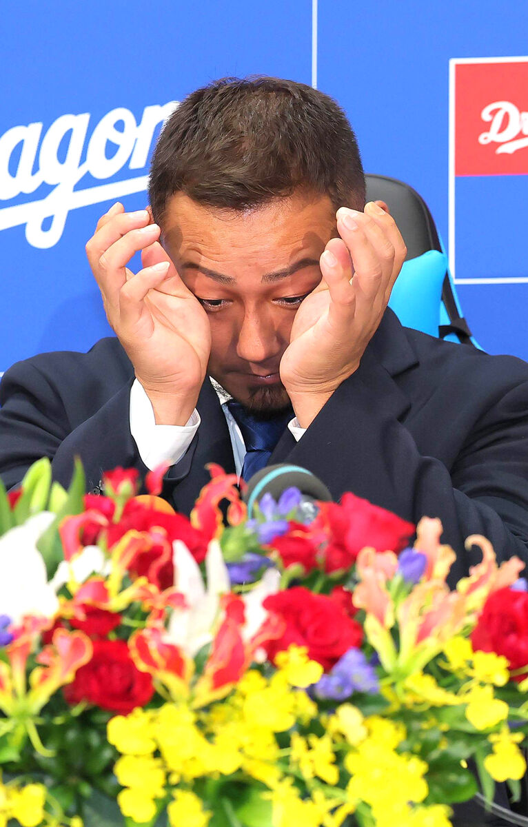 「野球を嫌いになりかけていた」中日・中田翔が引退表明「もう一度大好きになってユニホームを脱ぎたい」（スポーツ報知）