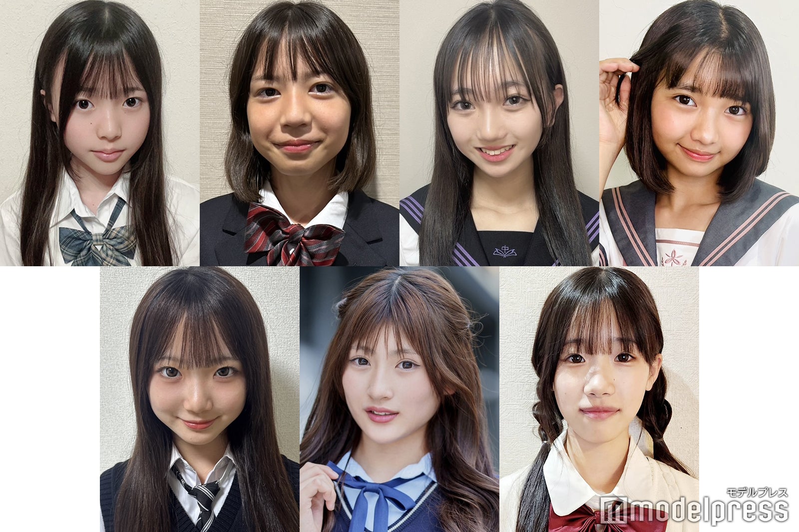 “日本一かわいい中学一年生”決める「中一ミスコン2025」ファイナリスト7人発表